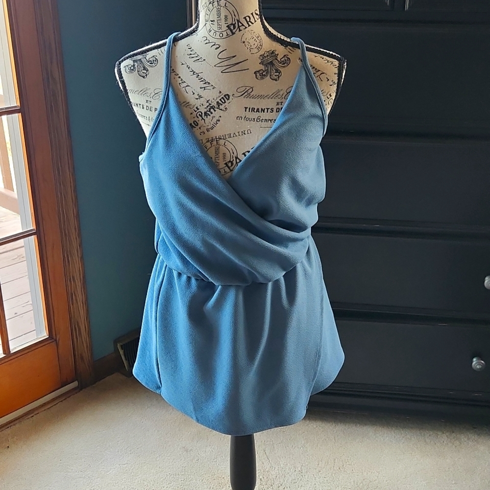 Kimchi Blue Blue Romper